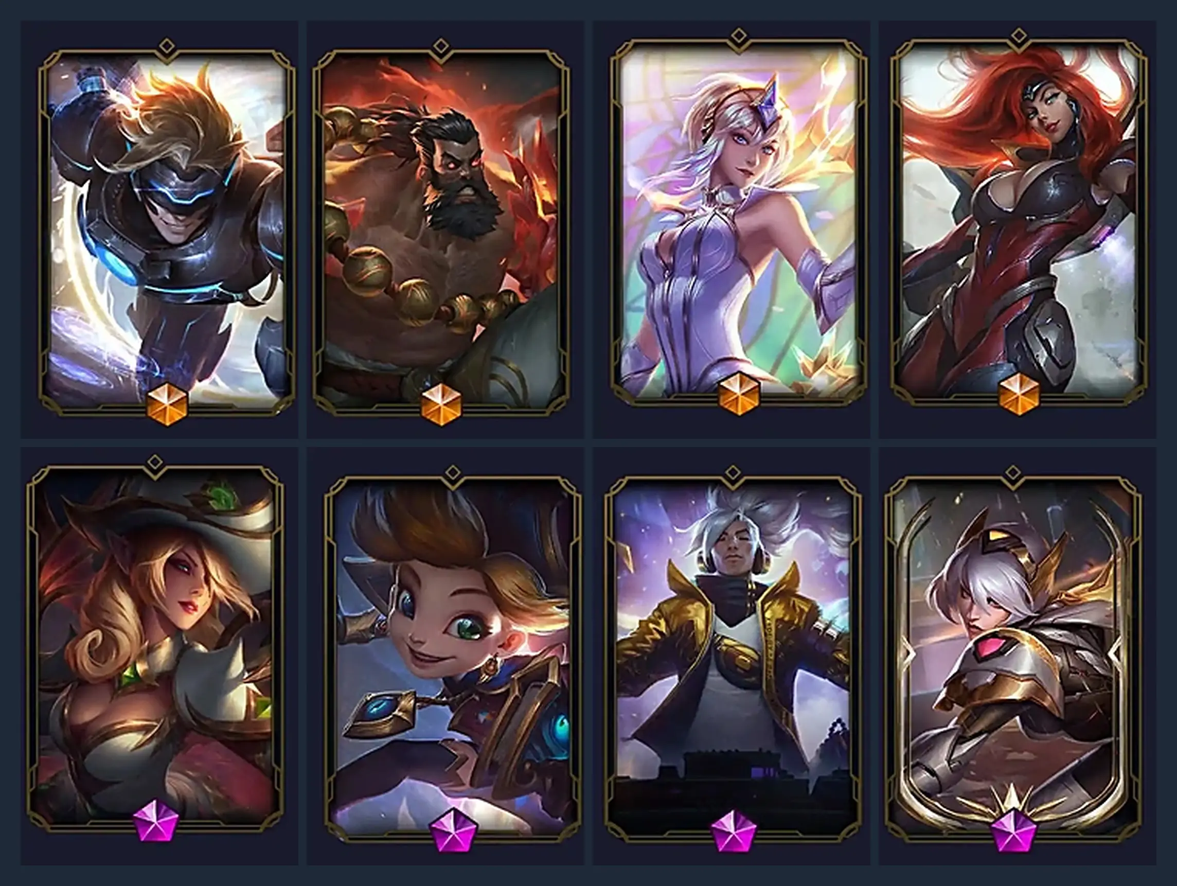 The ultimate rental丨1000+ SKINS 丨Winterblessed Diana丨Battle Cat Jinx丨MVP T1 Miss Fortune