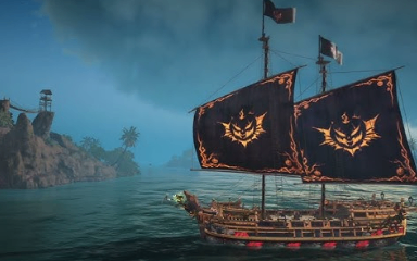 Skull and Bones Junk Fire Culverin 3 weapons with Rapid Reload and Lightning Strike perks