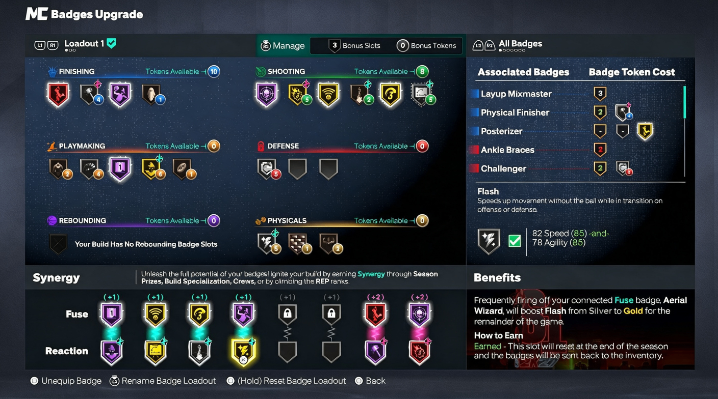 NBA 2K27 MyPLAYER Builder, 2K27 Badge Token system, 2K27 Synergy badge guide, 2K27 Cap Breaker preview, NBA 2K27 female MyPLAYER builds, NBA 2K27 MT, NBA 2K27 VC, NBA 2K27 MT Coins, MT NBA 2K27