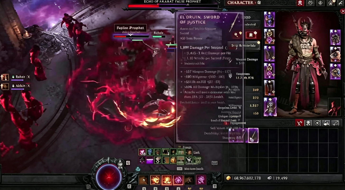 Diablo 4 Season 15 Eldruin Rework: 35% Execute Explained & Best Bossing Strategy,Diablo 4 Items for sale