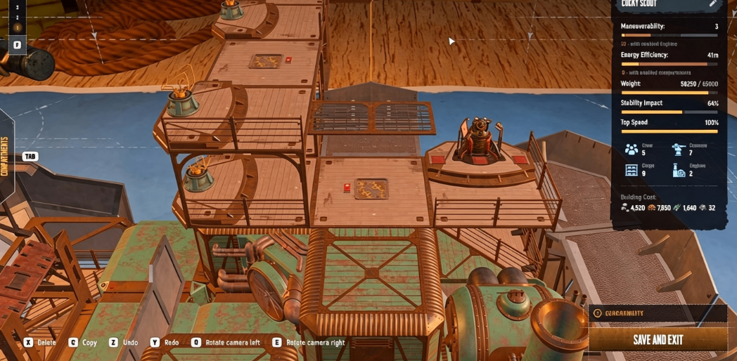 SAND Raiders of Sophie Update 8 trampler build, SAND small crew meta setup, late-game trampler blueprint, SAND four-player crew roles, SAND broadside cannon build, buy SAND: Raiders of Sophie Crown