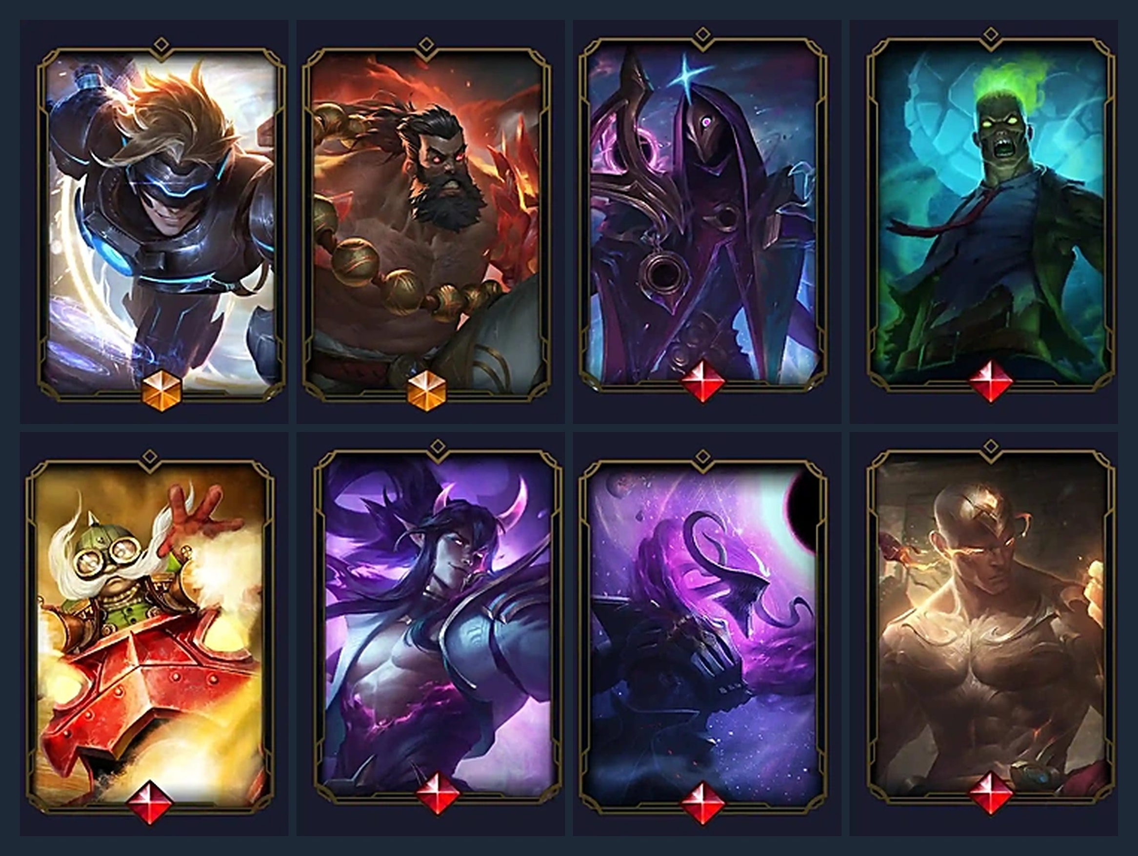 ULTIMATE COLLECTION | 727 Skins + Full Pool | 7 Prestige | Hextech Complete Set | T1 Ambessa