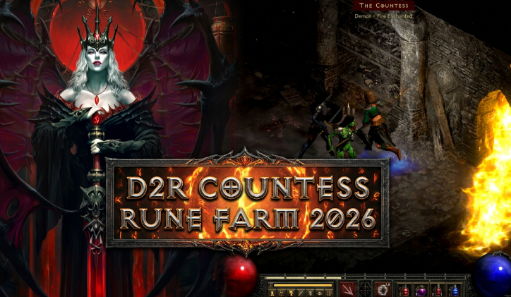 Diablo 2 Resurrected Countess Farming Guide: Can You Really Cube Your Way to a Zod Rune?