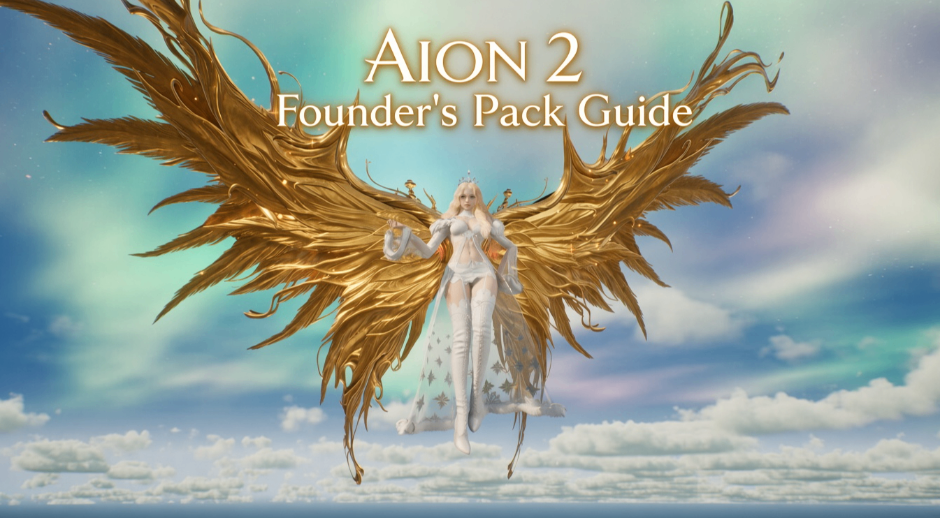 AION 2 Founder's Pack comparison guide,AION 2 Standard Deluxe Ultimate pack differences,AION 2 Founder's Pack price and rewards,AION 2 early access Founder's Pack benefits,AION 2 Ultimate pack exclusive cosmetics,buy Aion 2 Kinah,Aion 2 Kinah