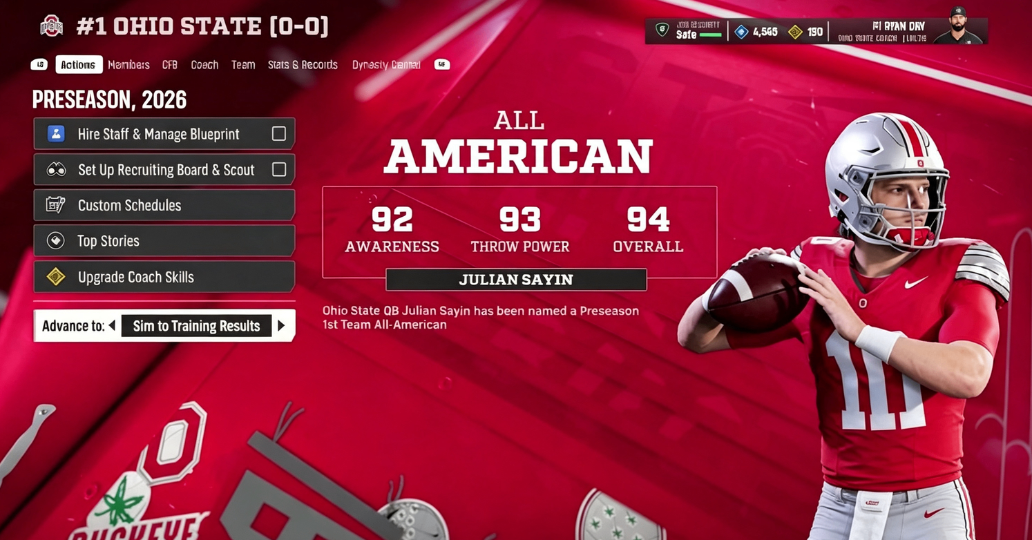 College Football 27 Dynasty Mode Guide: Title Update 3.5 Changes, Fixes & Best Strategies,CUT 27 Coins