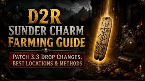 Sunder Charms,Heralds of Terror,buy D2R Ladder Items,cheap D2R Items