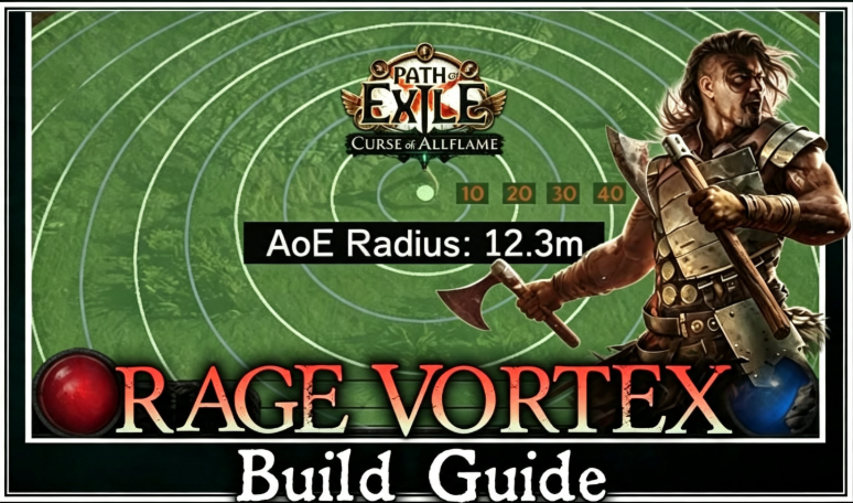 Path of Exile 3.29 Allflame: Ultimate One-Button Rage Vortex Berserker Build Guide