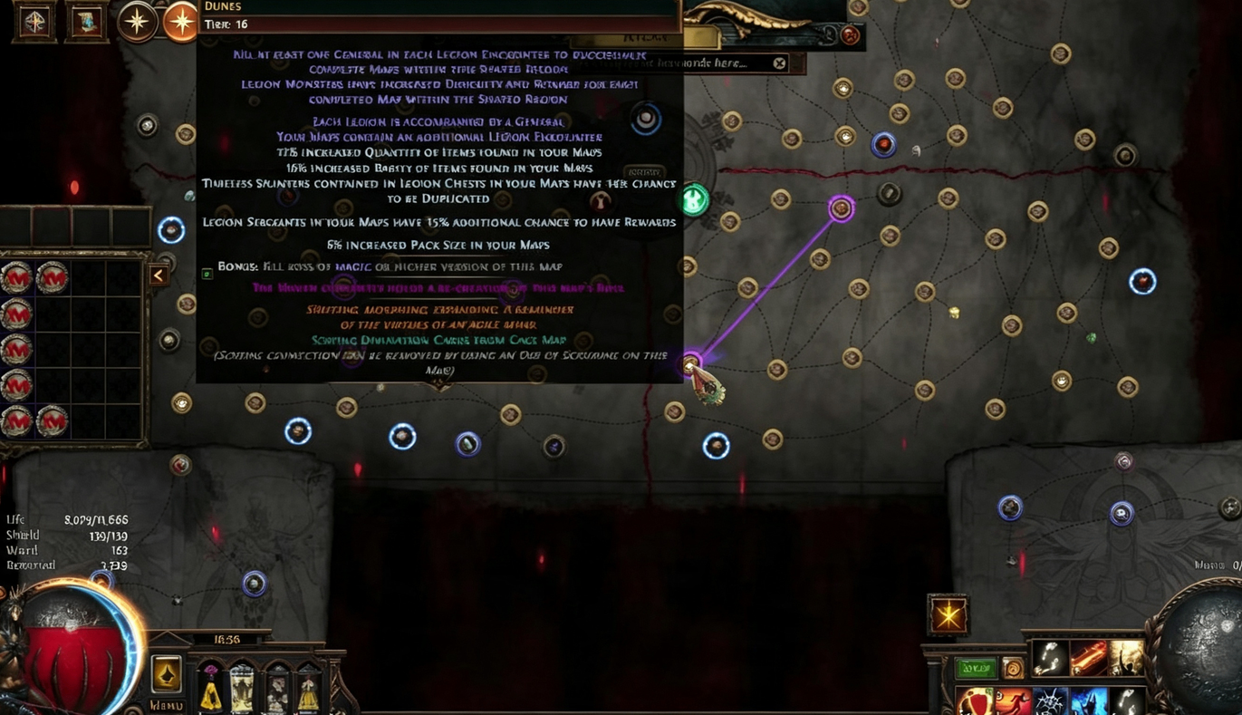 Path of Exile 3.29 Legion Farming Guide: Best Dunes Strategy for Divines, Scarabs & Stacked Decks,buy POE currency