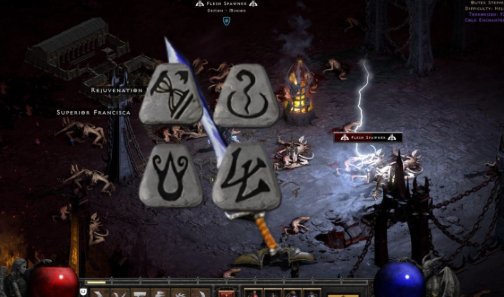 Fireball Leveling,Level 30 Respec,buy D2R Items,cheap D2R Ladder Items