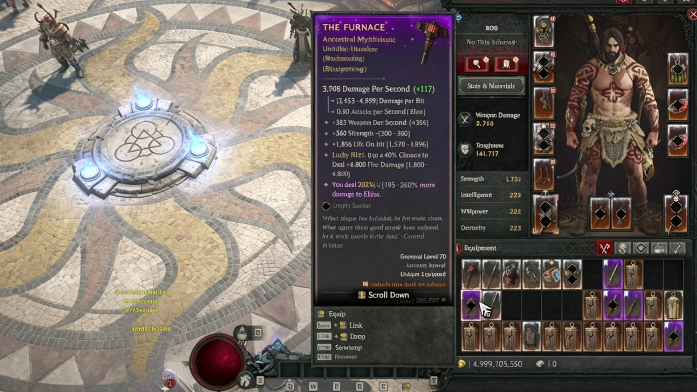 Diablo 4 Season 15 PTR: Complete Guide to Legacy Uniques, Mythic Charms & New Systems,buy Diablo IV Items