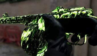 Four CoD Modern Warfare 4 Prestige Weapon Camos including Pyroclast, Verge, Scatter, and Cascade