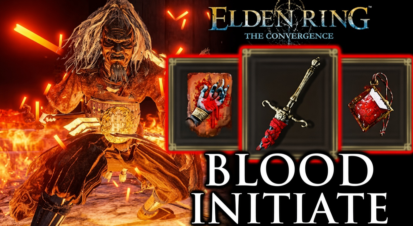 Elden Ring Convergence 3.0 Blood Initiate Build,Elden Ring Bloodflame Build Guide Convergence Mod,Convergence 3.0 Blood Initiate best spells weapons,Elden Ring Faith Arcane Bloodflame build,Convergence Mod 3.0 Bleed Fire build,Jewel of the Formless Blood Initiate setup,buy Elden Ring Runes,Elden Ring Runes
