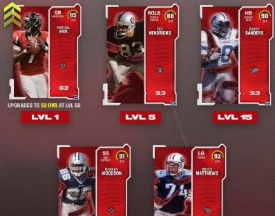 Madden 27 Season Field Pass rewards featuring coins, player packs, XP and Ultimate Team progression.