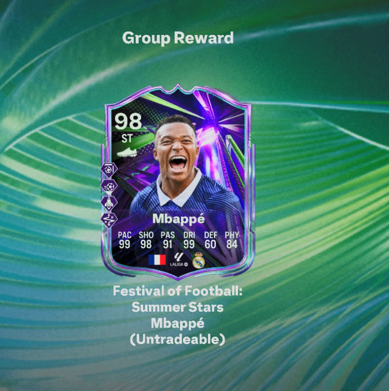 EA FC 26 free 98 Summer Stars Mbappé objective guide,FC 26 Summer Stars final objective requirements,How to unlock 98 Mbappé FC 26 Ultimate Team,FC 26 RTTF Unbreakable GOTG objective tips,buy FC 26 Coins,FC 26 Coins