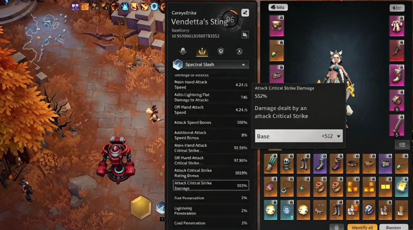 Torchlight: Infinite Erika 3 Vendetta Build Guide: How to Reach 200B DPS