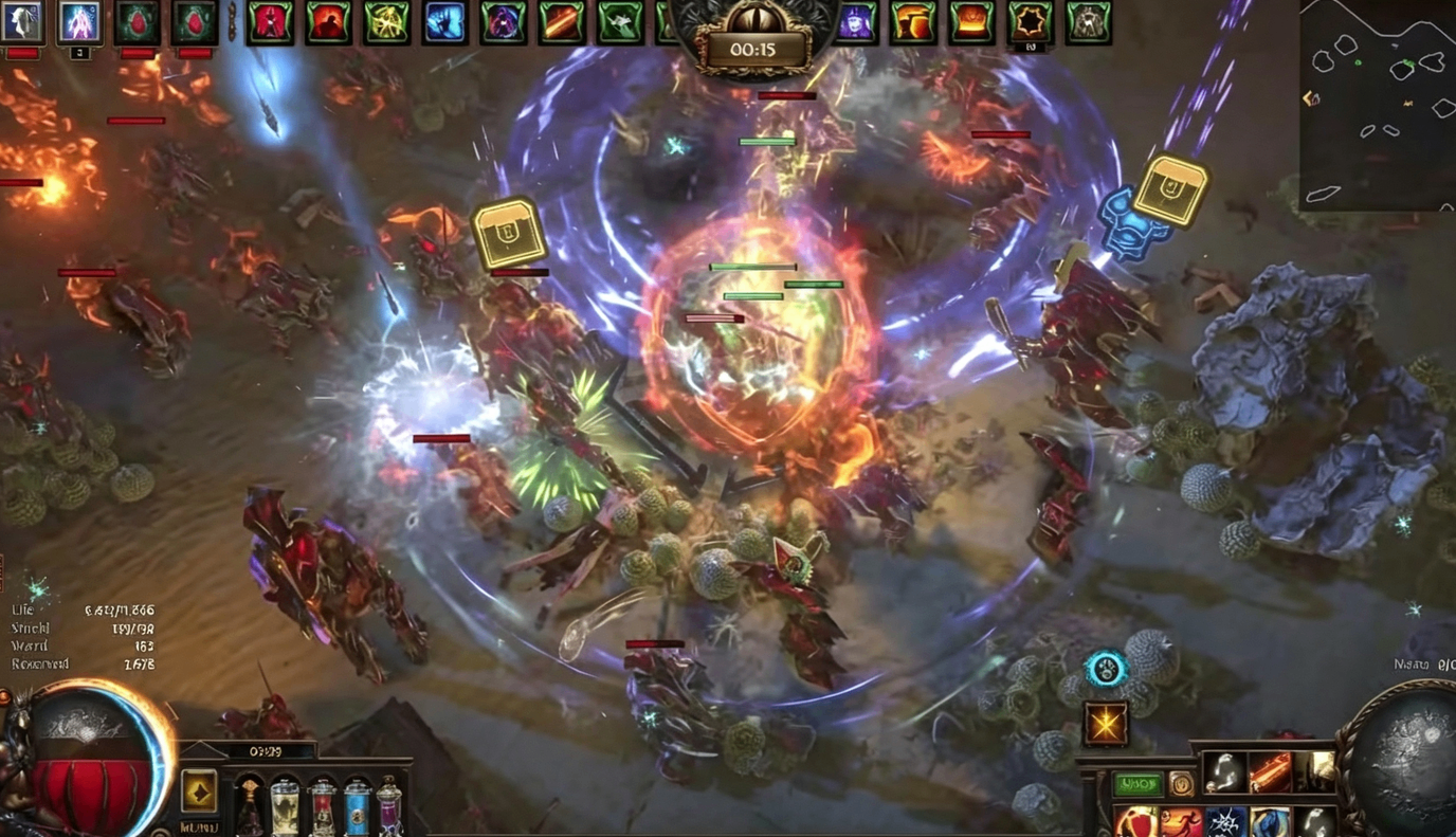Path of Exile 3.29 Legion Farming Guide: Best Dunes Strategy for Divines, Scarabs & Stacked Decks,buy POE currency