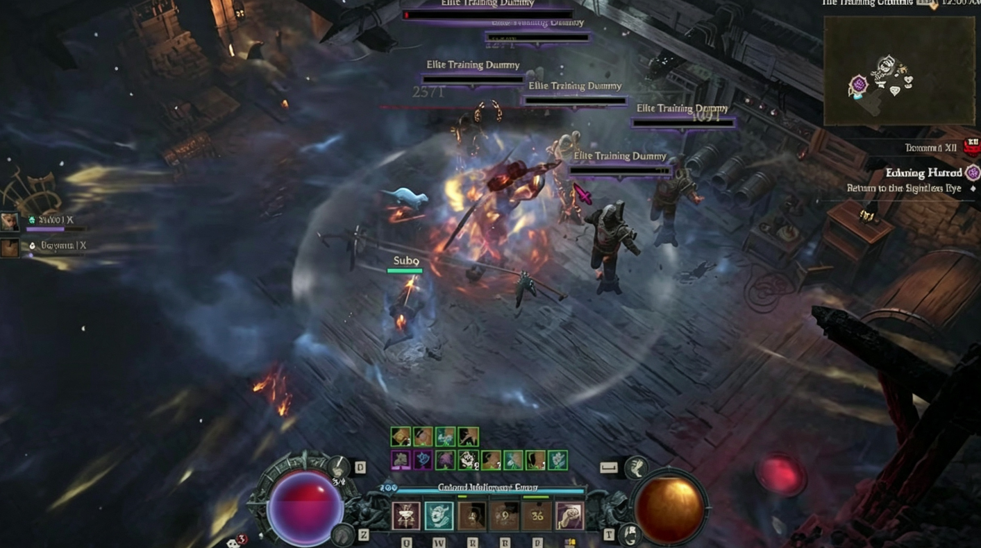 Diablo 4 Season 15 Build Guide: Hota Barbarian – Quadrillion Damage Setup with Red Furor & Hellfire Splinters