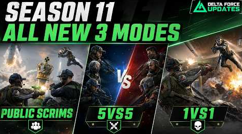 Delta Force Season 11 Update: Early Access Brings 5v5, 1v1, New Weapons & More