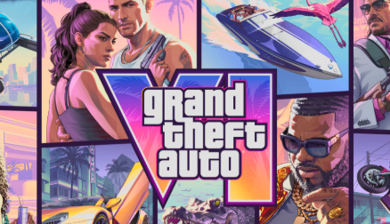 A dramatic open-world crime game scene showing a city, vehicles and police pursuit elements, representing the latest alleged GTA 6 gameplay and development leaks.