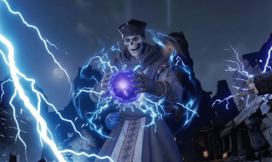 Dark and Darker Season 10 Lightning Wizard Build Guide:Powerful Burst Damage, Static Charge, Best Spells, Gear & Dominate PvP Strategy