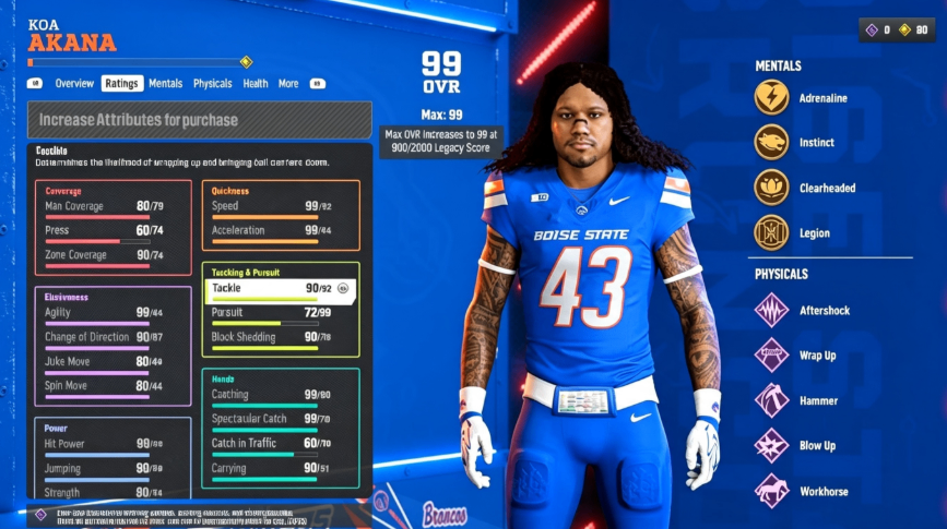 College Football 27 RTG two-way build, CFB 27 PC modded player, 99 overall strong safety RTG, Big Ten custom conference RTG, CFB 27 Heisman difficulty gameplay, CUT 27 Coins, College Football 27 Coins