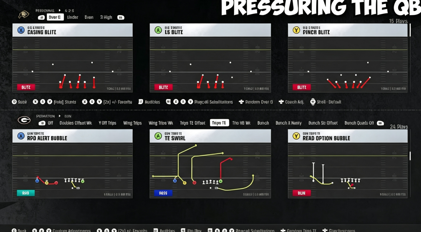 College Football 27 easiest defense, CF27 425 Over G setup, CF27 defensive adjustments, College Football 27 meta defense, CF27 run and pass defense tips, buy CFB 27 Coins, CUT 27 Coins, College Football 27 Coins
