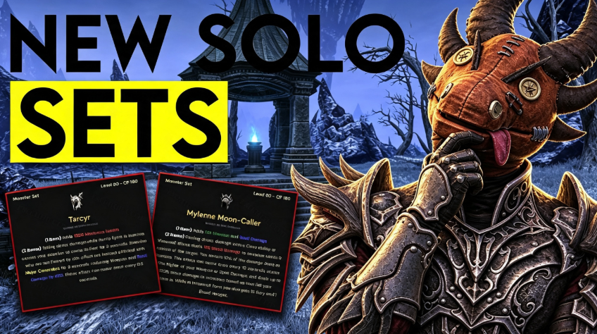 ESO Update 51 New Solo Dungeon Sets: Malyn Varen Caller & Tormentor Full Guide