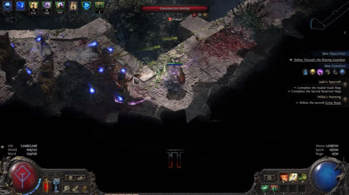 PoE 2 Thorns Warbringer Build Guide: Chain Executions and T16 Map Clearing