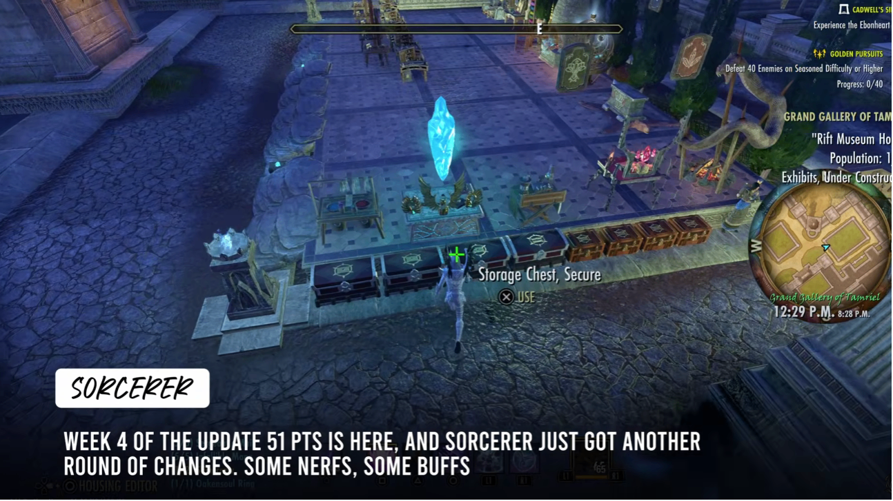 ESO Update 51 Sorcerer Changes: Buffs, Nerfs, Builds & Everything You Need to Know,buy The Elder Scrolls Online Items