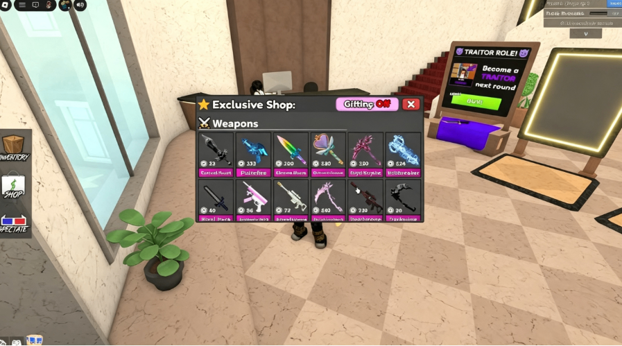 Murder Mystery 2 private server admin, MM2 admin commands, MM2 speed potion glitch, MM2 private server gameplay, MM2 exclusive admin perks, Murder Mystery 2 Items, buy Murder Mystery 2 Items