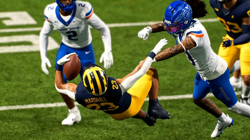 College Football 27 RTG two-way build, CFB 27 PC modded player, 99 overall strong safety RTG, Big Ten custom conference RTG, CFB 27 Heisman difficulty gameplay, CUT 27 Coins, College Football 27 Coins