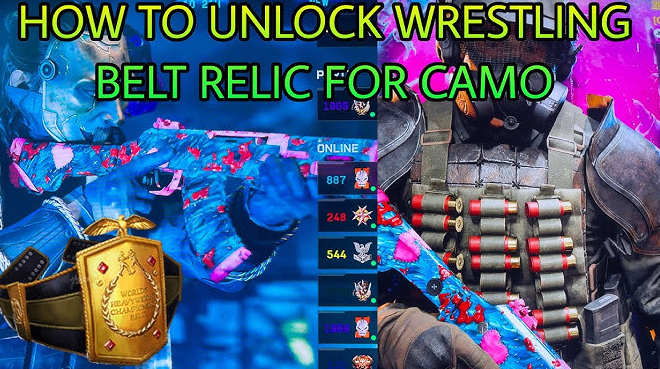 wrestler's belt relic guide