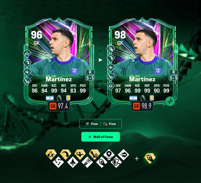 FC 26 Wall of Fame Evolution,FC 26 free goalkeeper evolution,FC 26 best goalkeeper build,Emi Martinez FC 26 evolution,Courtois Donnarumma FC 26 upgraded stats,FC 26 Ultimate Team keeper meta,FC 26 free squad evolution,buy FC 26 Coins,FC 26 Coins