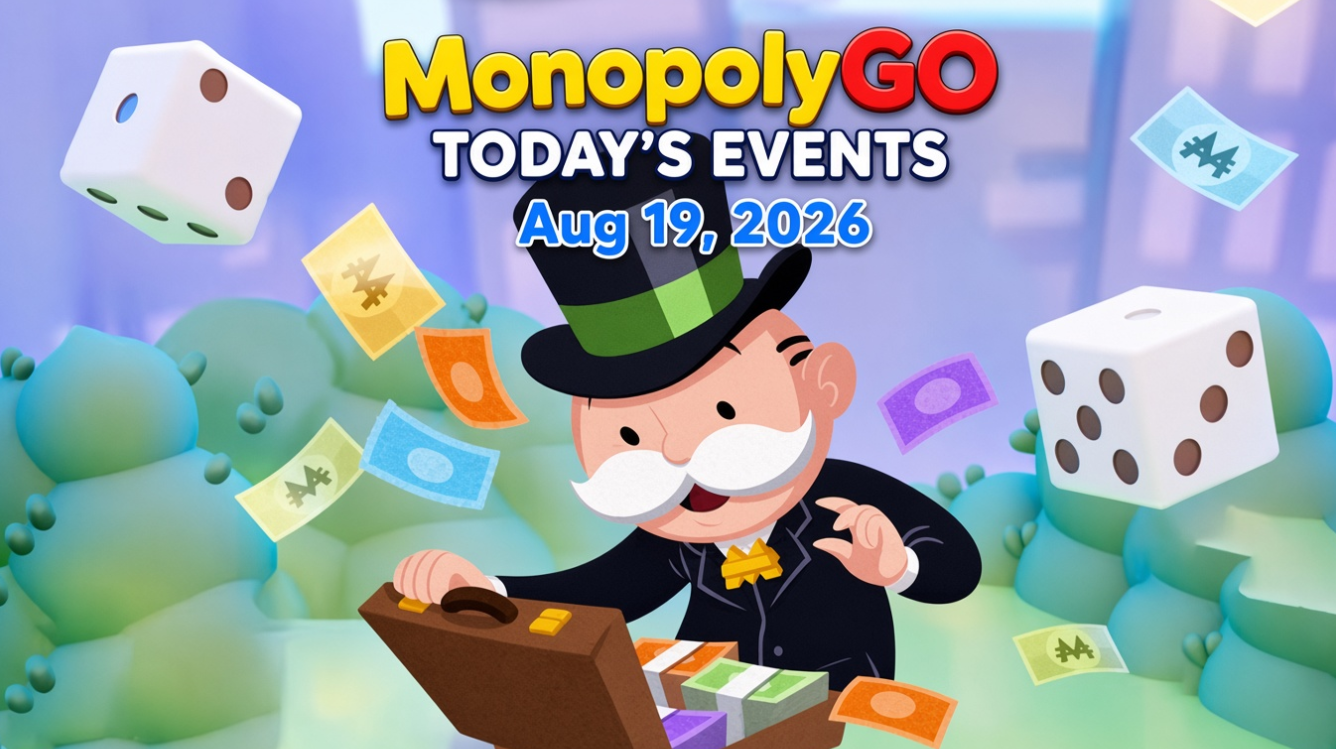 Monopoly GO Events August 19, 2026: Full Schedule, Rewards, Tournaments and Best Strategies