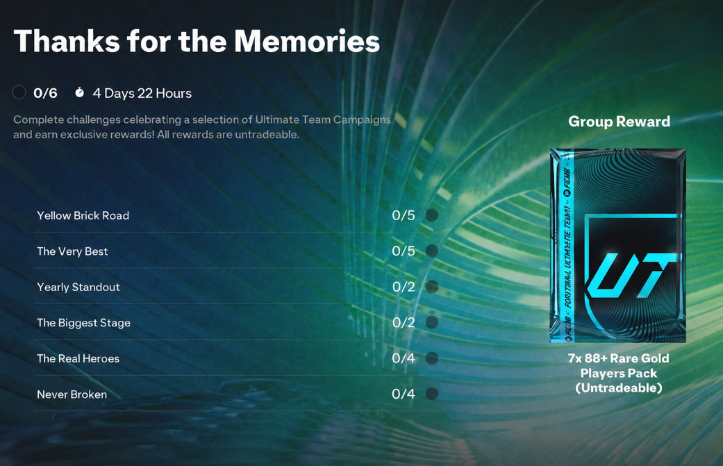 FC 26: How to Complete the Thanks for the Memories Objective