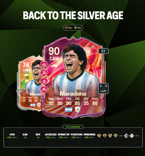 EA FC 26 Back to the Silver Age Evolution guide,FC 26 Back to the Silver Age best players Ronaldo Henry Maradona,FC 26 Back to the Silver Age eligibility requirements,FC 26 free evolution 90 OVR striker upgrade,Back to the Silver Age PlayStyle+ upgrades explained,FC 26 Back to the Silver Age top icon candidates,buy FC 26 Coins,FC 26 Coins