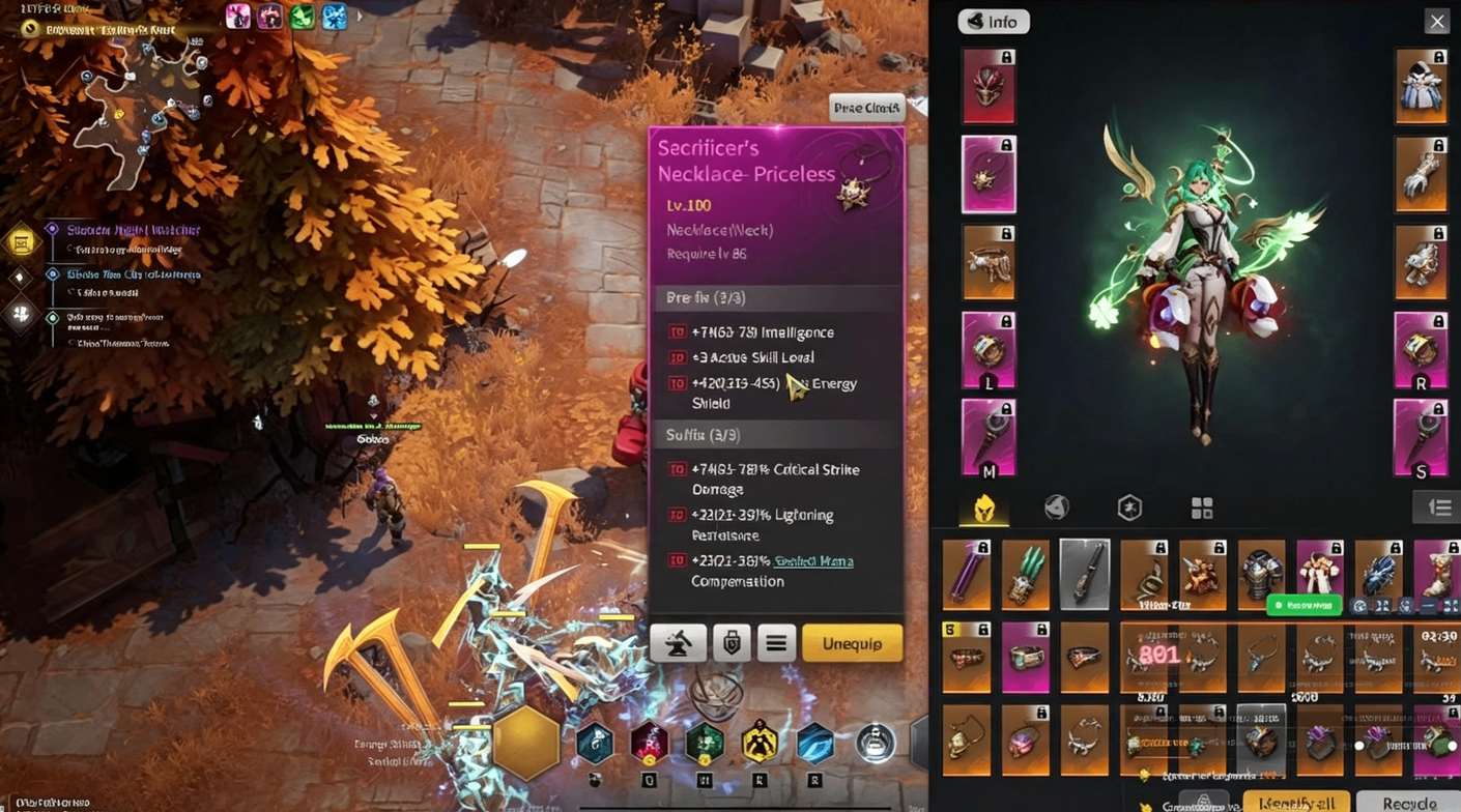Torchlight: Infinite Sage Build Guide: Ice Lance Spell Tangle Endgame Build,Torchlight: Infinite Flame Elementium