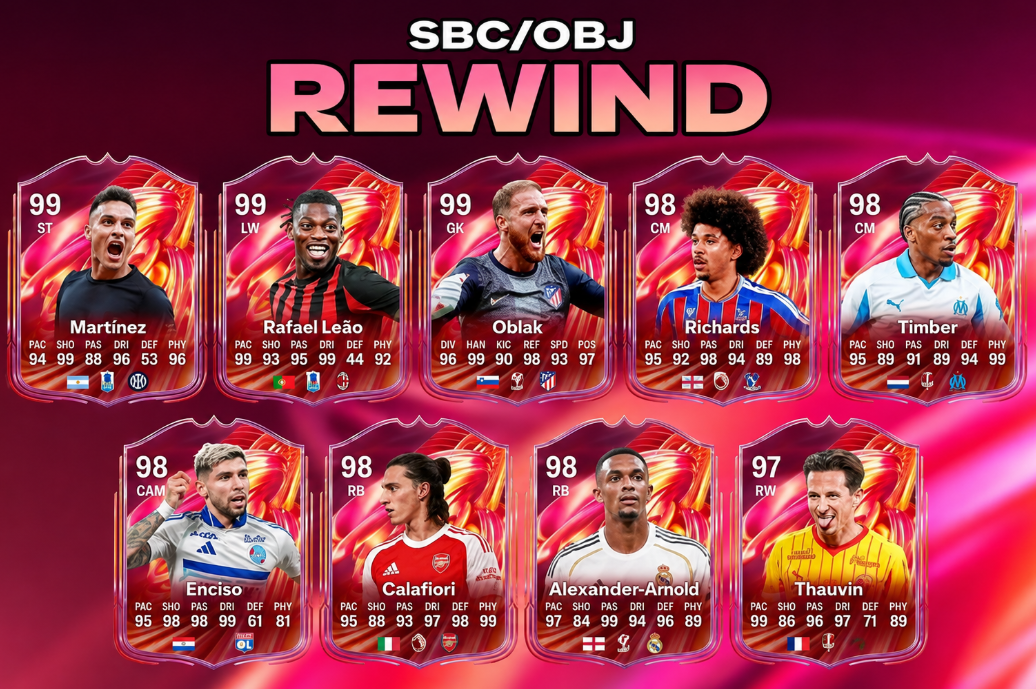 FC 26 Rewind Promo Is Coming Soon: Leaked Players, Upgrades & Pre-Season Rewards