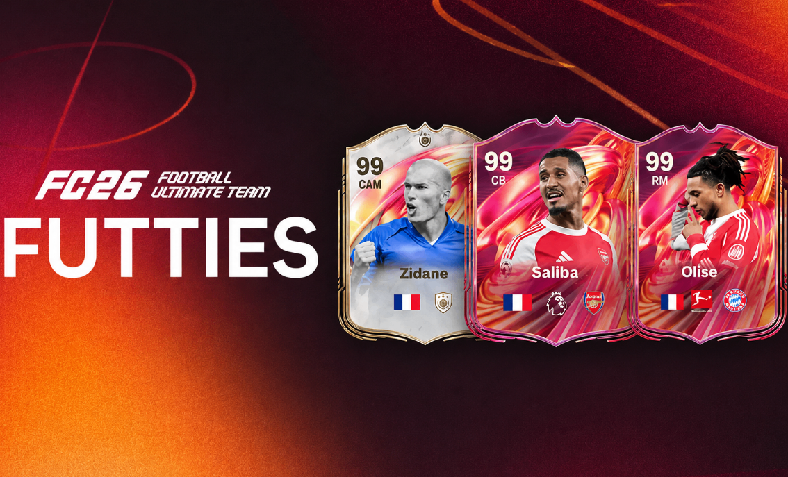 FC 26,FUTTIES,Team 3,Johan Cruyff,Zidane,Olise,buy FC 26 Coins