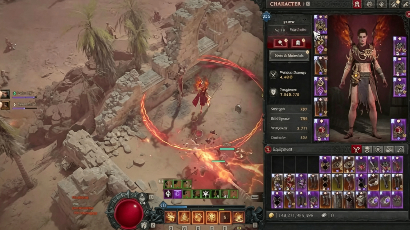 Diablo 4 Season 15 Warlock Build: Demonform Leap Spam Speed Farming Guide,buy Diablo 4 Items