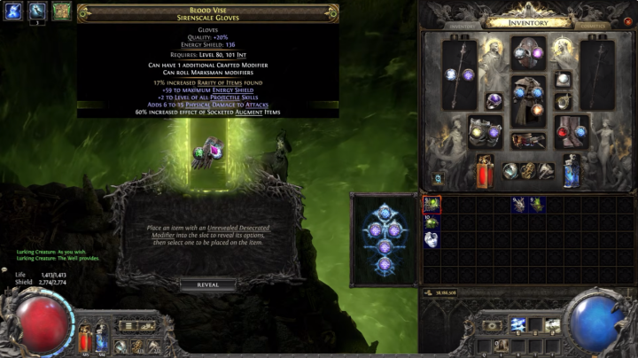 PoE 2 Ultimate Crafting Guide: How to Create God-Tier Siren Scale Gloves with +2 Projectile Skills and 60% Socketed Effect