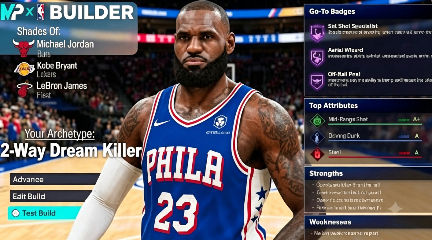 NBA 2K27 MyPLAYER Builder: New Archetypes, Badges, Cap Breakers & Best Builds,NBA 2K27 MT For Sale