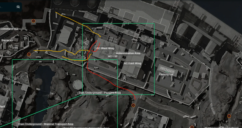 Wastewater Dump loot route