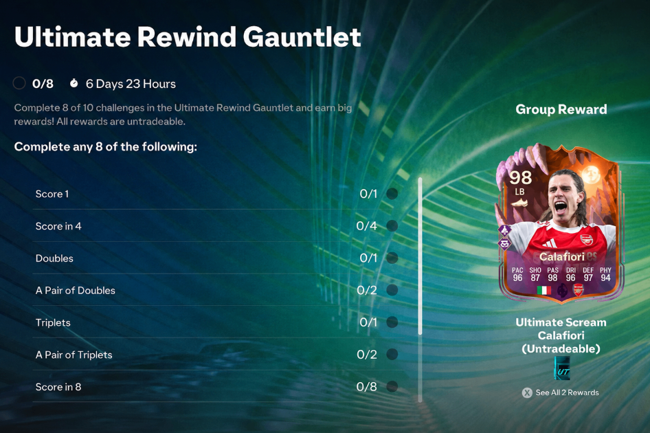 FC 26,Ultimate Rewind Gauntlet,Objectives,Rewards,Strategy,buy FC 26 Coins