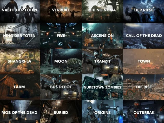 CoD BO1 and BO2 Zombies Maps: The Complete List Every Classic Zombies Fan Needs to Know