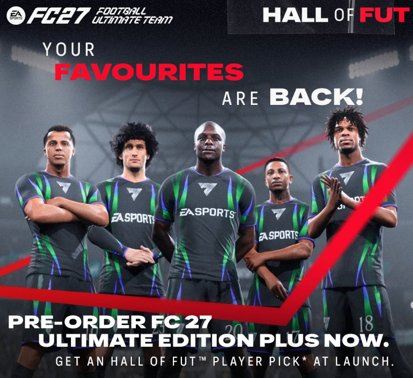 EA FC 27 Hall of FUT inaugural class player list,FC 27 Ultimate Plus Edition pre-order bonuses August 31 deadline,FC 27 Hall of FUT Player Pick pre-order reward,EA FC 27 Ultimate Team pre-order bonuses guide,FC 27 Hall of FUT new Ultimate Team features,FC 27 Coins,buy FC 27 Coins