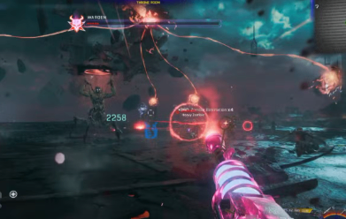 COD Black Ops 7 Zombies Warden boss fight using the So-Cal LMG and optimized Easter Egg strategy.