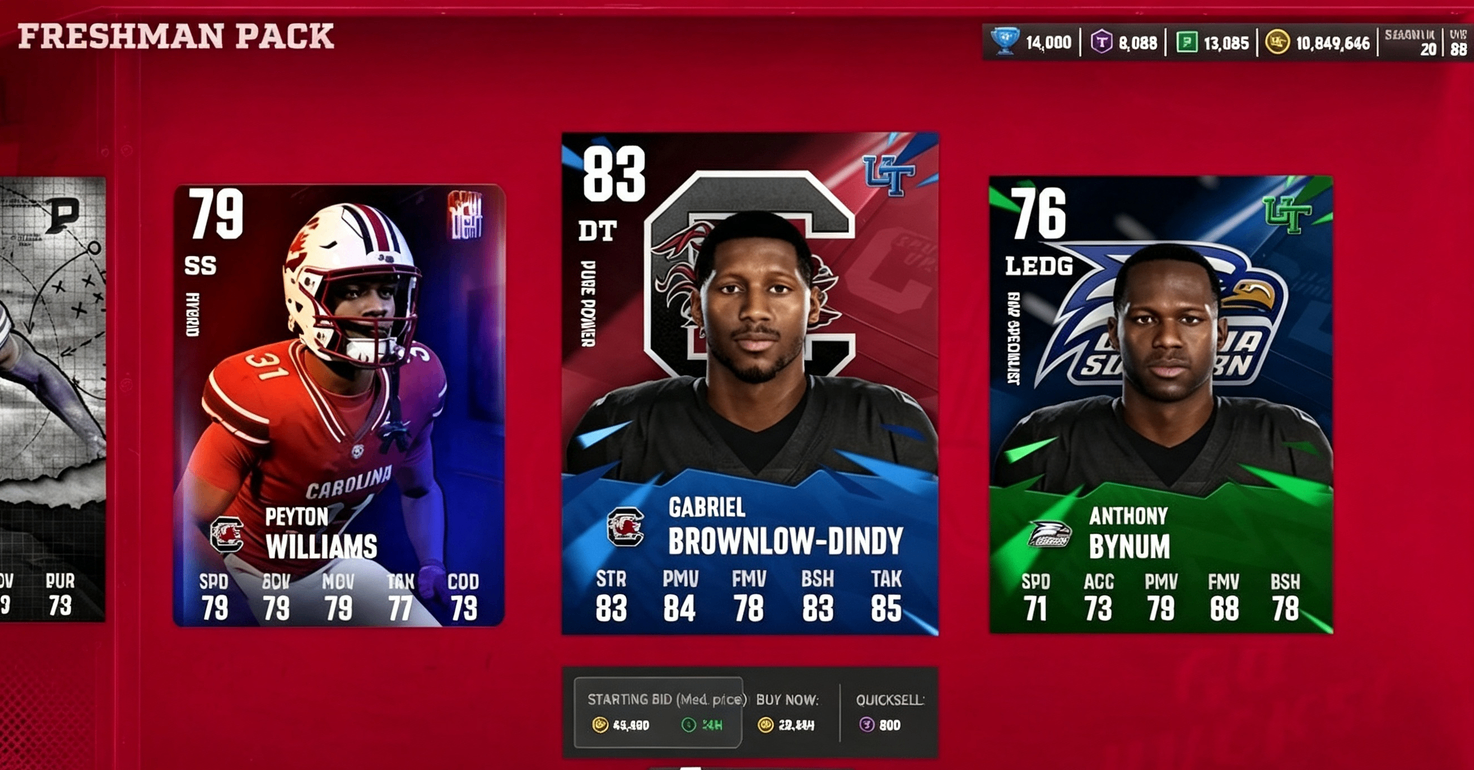 College Football 27 Ultimate Team Sunday Spotlight Guide: Best LTD Cards, Packs, Coins & Training Tips,buy College Football 27 Coins