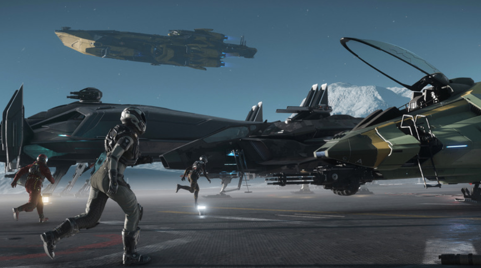 Star Citizen July 2026 Monthly Dev Update Ship Weather AI Server Breakdown,Star Citizen Anvil Liberator RSI Galaxy Kruger Stingray Development Progress,Star Citizen Apex Sand Valacar Creature AI Behavior & Boss Preview,Star Citizen Drake Kraken Release Window Fleet Week 2027 Schedule,buy Star Citizen AUEC,Star Citizen AUEC