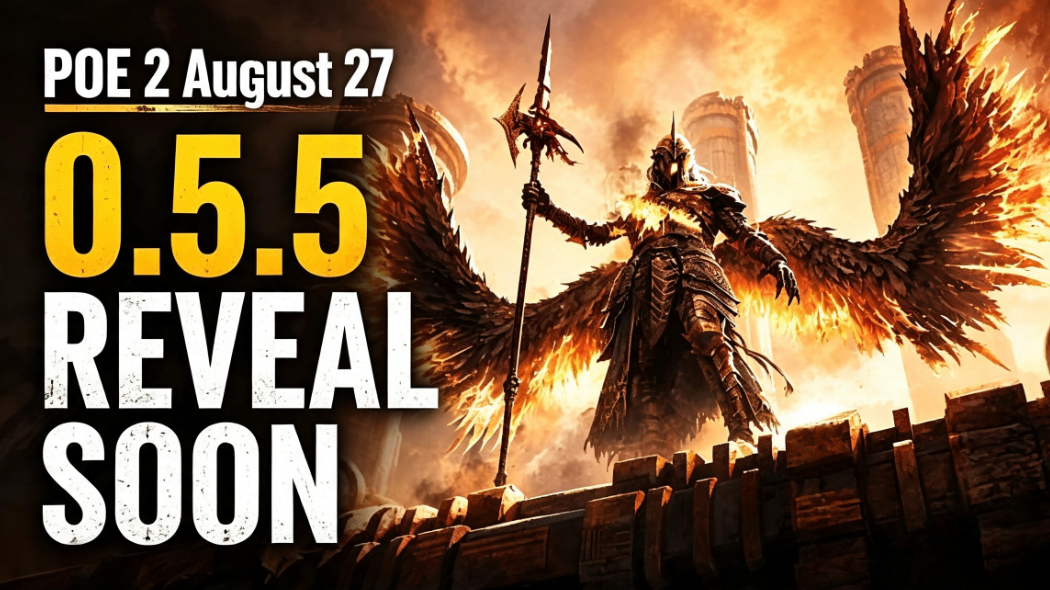 Path of Exile 2 0.5.5 patch, PoE2 balance changes, new ascendancies 0.5.5, PoE2 August 27 livestream, atlas tree rework, tablet system rework, POE2 Currency, buy POE2 Currency